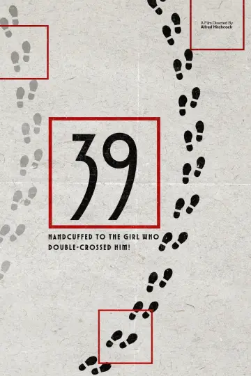 Plakat do filmu "39 kroków" #1899972