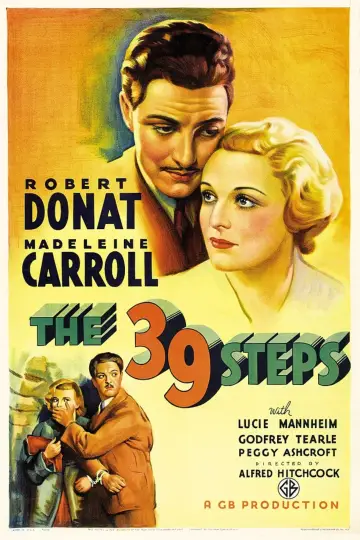 Plakat do filmu "39 kroków" #221693