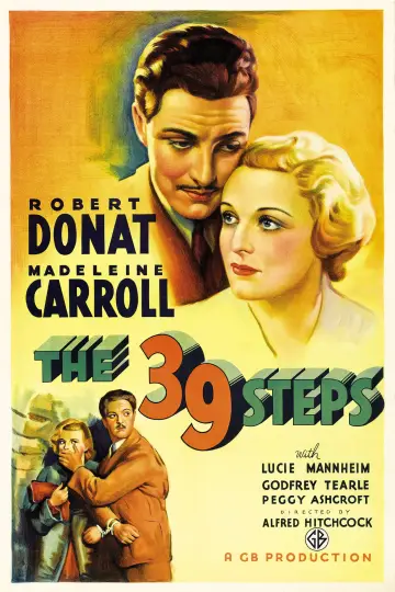 Plakat do filmu "39 kroków" #870361