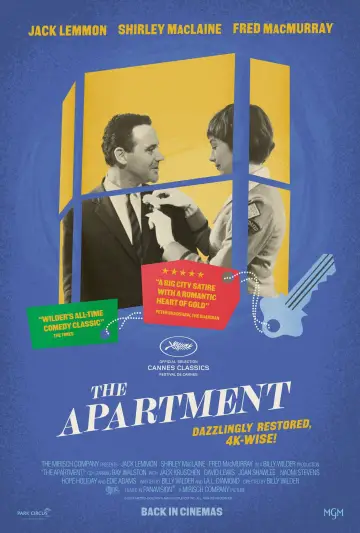 Plakat do filmu "Garsoniera" #660314