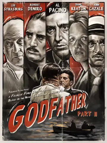 Plakat do filmu "Ojciec chrzestny II" #173591