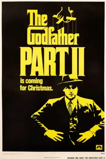 Plakat do filmu "Ojciec chrzestny II" #22742