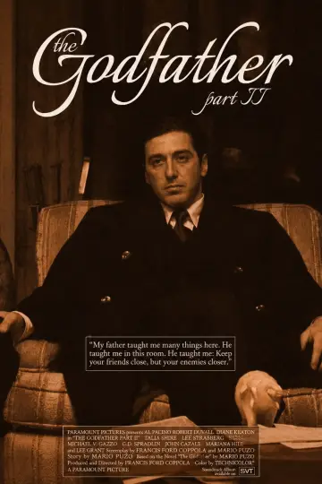 Plakat do filmu "Ojciec chrzestny II" #829281