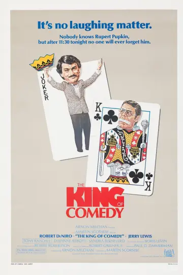 Plakat do filmu "Król komedii" #125924