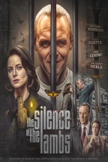 Plakat do filmu "Milczenie owiec" #914674