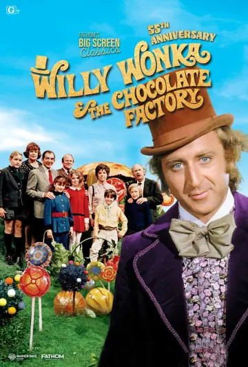 Plakat do filmu "Willy Wonka i fabryka czekolady" #1653954