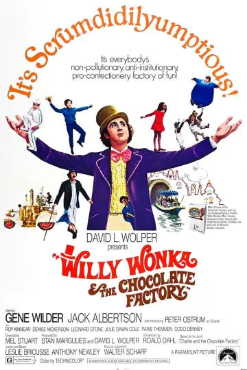 Plakat do filmu "Willy Wonka i fabryka czekolady" #24938