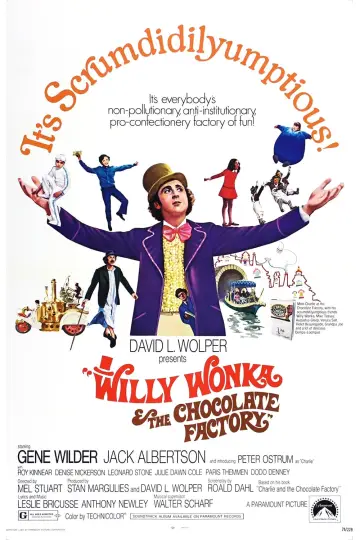 Plakat do filmu "Willy Wonka i fabryka czekolady" #24949