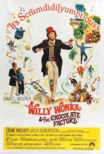 Plakat do filmu "Willy Wonka i fabryka czekolady" #24950