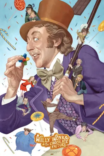 Plakat do filmu "Willy Wonka i fabryka czekolady" #631749