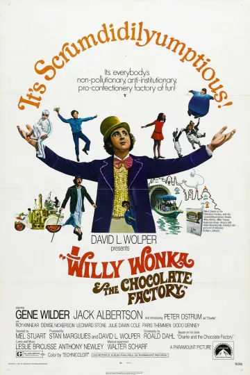 Plakat do filmu "Willy Wonka i fabryka czekolady" #631765