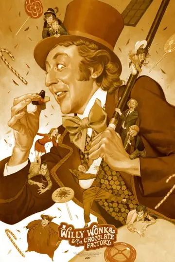 Plakat do filmu "Willy Wonka i fabryka czekolady" #631766