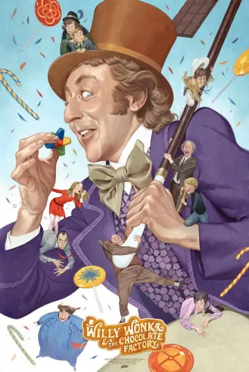 Plakat do filmu "Willy Wonka i fabryka czekolady" #631767