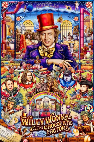 Plakat do filmu "Willy Wonka i fabryka czekolady" #804631