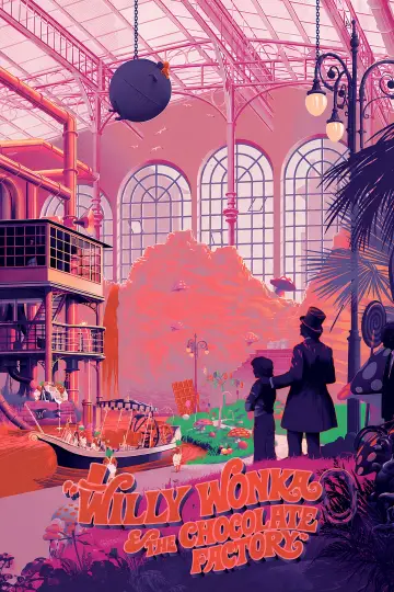 Plakat do filmu "Willy Wonka i fabryka czekolady" #845209