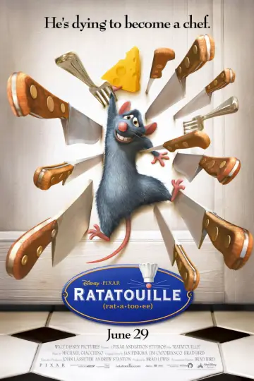 Plakat do filmu "Ratatuj" #1215364