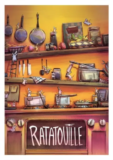 Plakat do filmu "Ratatuj" #12574