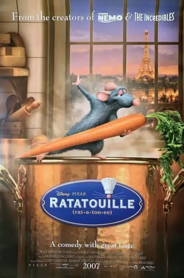 Plakat do filmu "Ratatuj" #12578