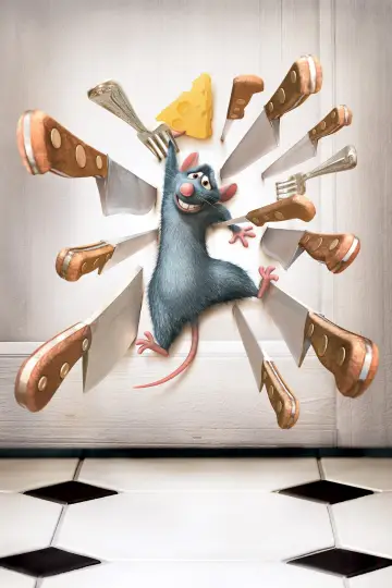 Plakat do filmu "Ratatuj" #170159