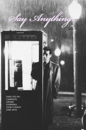Plakat do filmu "Nic nie mów" #1199971