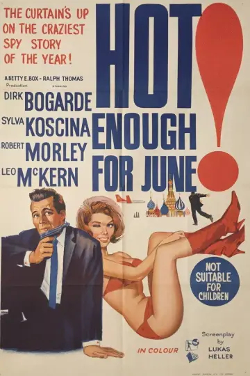 Plakat do filmu "Hot Enough for June" #1140233