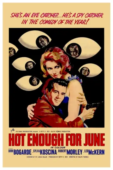Plakat do filmu "Hot Enough for June" #573300