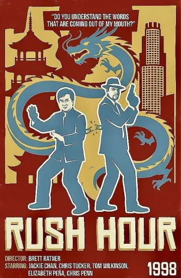 Plakat do filmu "Godziny szczytu" #1206929