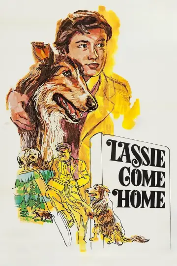Plakat do filmu "Lassie wróć" #1097308