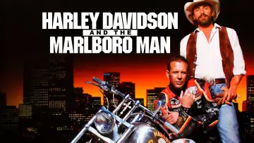 Zasłona do filmu "Harley Davidson i Marlboro Man" #1009150