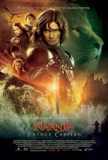 Plakat do filmu "Opowieści z Narnii: Książę Kaspian" #275097