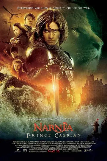 Plakat do filmu "Opowieści z Narnii: Książę Kaspian" #275098