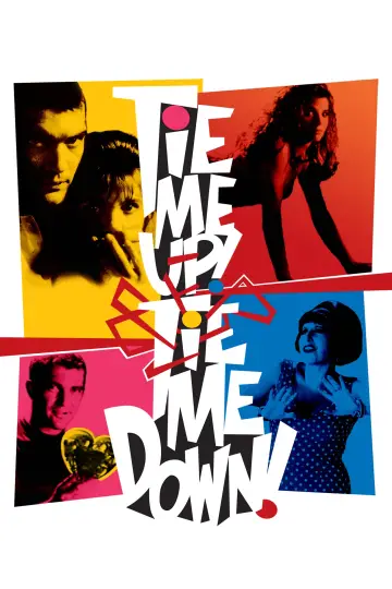 Plakat do filmu "Zwiąż mnie" #923439