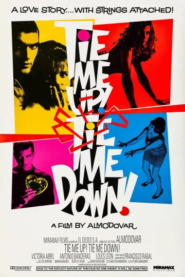 Plakat do filmu "Zwiąż mnie" #923445