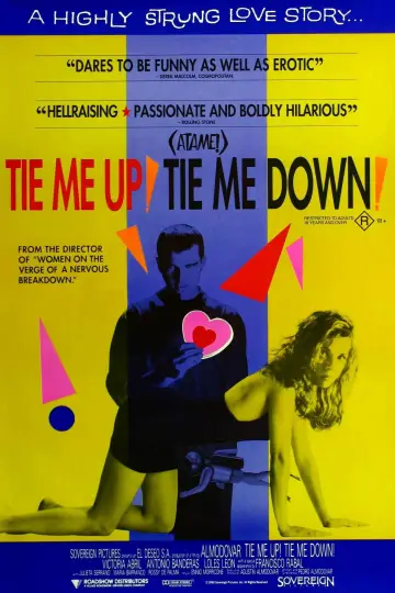 Plakat do filmu "Zwiąż mnie" #923446