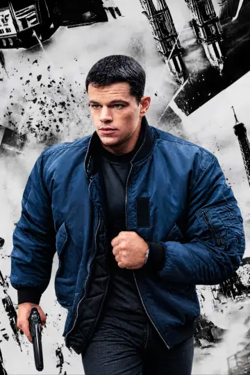 Plakat do filmu "Tożsamość Bourne