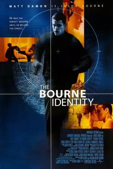 Plakat do filmu "Tożsamość Bourne
