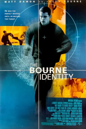 Plakat do filmu "Tożsamość Bourne