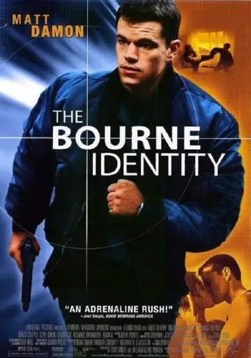 Plakat do filmu "Tożsamość Bourne