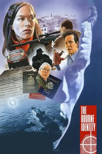 Plakat do filmu "Tożsamość Bourne