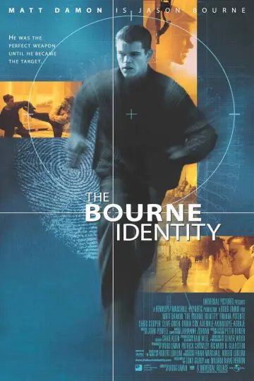 Plakat do filmu "Tożsamość Bourne