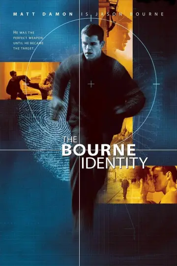 Plakat do filmu "Tożsamość Bourne