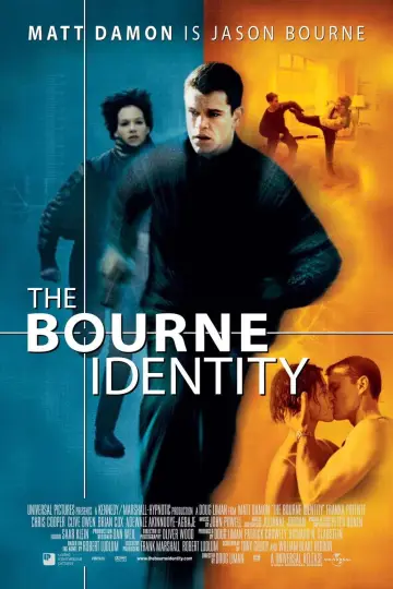 Plakat do filmu "Tożsamość Bourne