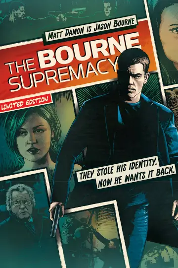 Plakat do filmu "Krucjata Bourne