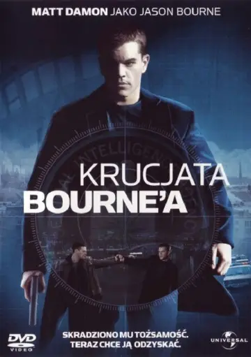 Plakat do filmu "Krucjata Bourne