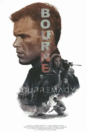 Plakat do filmu "Krucjata Bourne