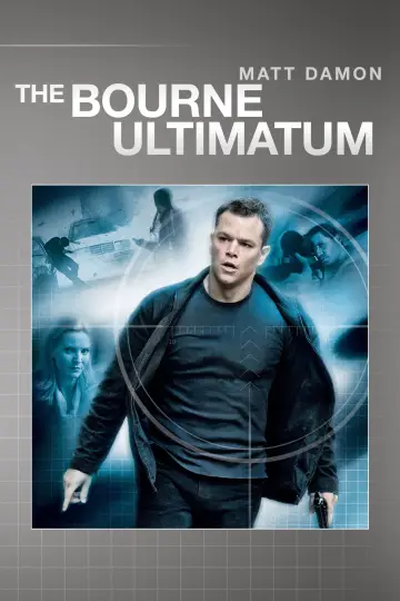 Plakat do filmu "Ultimatum Bourne