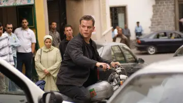 Zasłona do filmu "Ultimatum Bourne