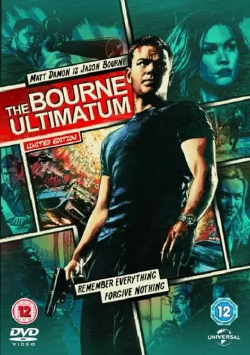 Plakat do filmu "Ultimatum Bourne