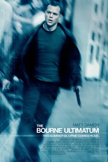 Plakat do filmu "Ultimatum Bourne
