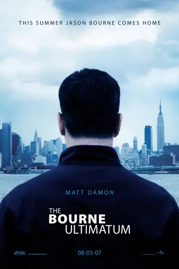 Plakat do filmu "Ultimatum Bourne